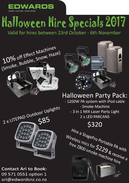 Halloween Special Offers